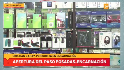 Apertura del paso Posadas-Encarnación