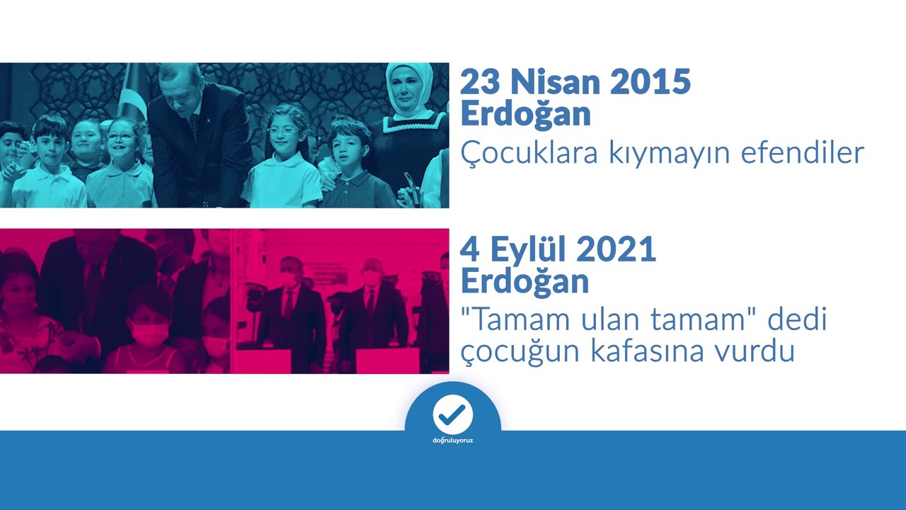 Cumhurbaşkanı Erdoğan çocukları seviyor mu?