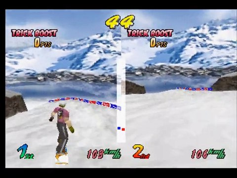 Cool Boarders 2 online multiplayer - psx