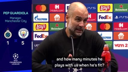 Télécharger la video: Guardiola warns City fans not to compare Palmer with Foden