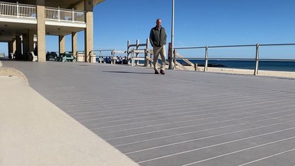 Work underway to protect boardwalks from winter storms