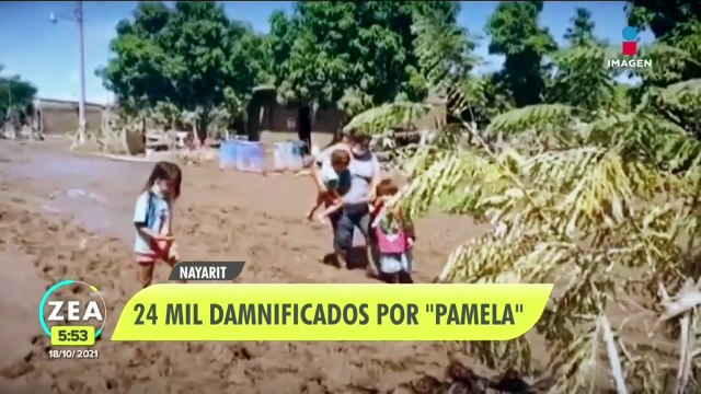 Desbordamiento de ríos deja 24 mil damnificados en dos municipios de Nayarit