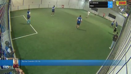 But de Corentin (10-14) - FC DIKEOS Vs RDM - 19/10/21 20:00 - LIGUE 4 - Poitiers Game Parc