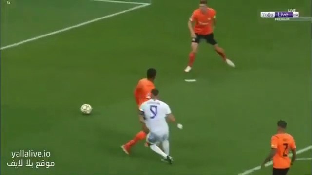 ملخص مباراة ريال مدريد و شختار 5-0 _ تألق بنزيما و ثنائية فينيسيوس