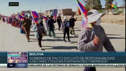 Descargar video: Edición Central 19-10: Familiares de víctimas de masacres inician marcha hasta capital de Bolivia