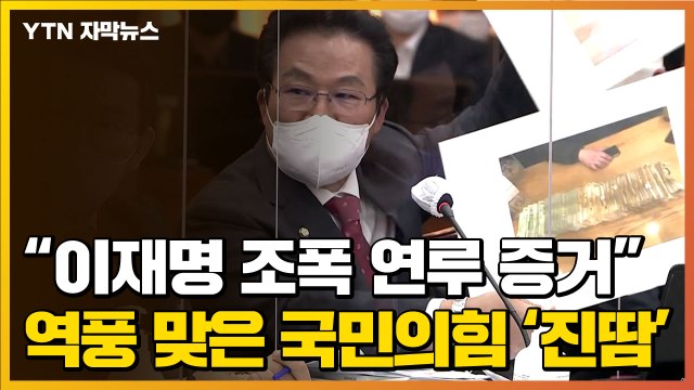 [자막뉴스] 이재명 조폭 연루 증거 라더니...역풍 맞은 국민의힘 '진땀' / YTN