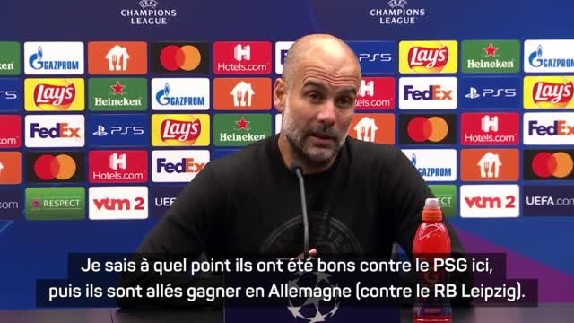 Groupe A - Guardiola : L'un de nos meilleurs matches européens