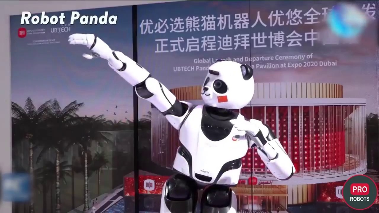 World Robot Expo 2021 in Beijing _ Robot panda, robot Einstein, robot surgeons video Dailymotion