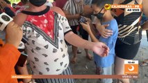 Vacinação em Cajazeiras tem tumulto, desorganização e pessoas ‘tatuando’ fichas nos braços