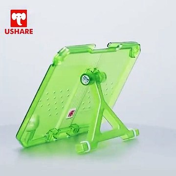 Adjustable Foldable Document Textbook and Tablet Holder Book Rest Cookbook Reading Desk for Portable Reading Stand