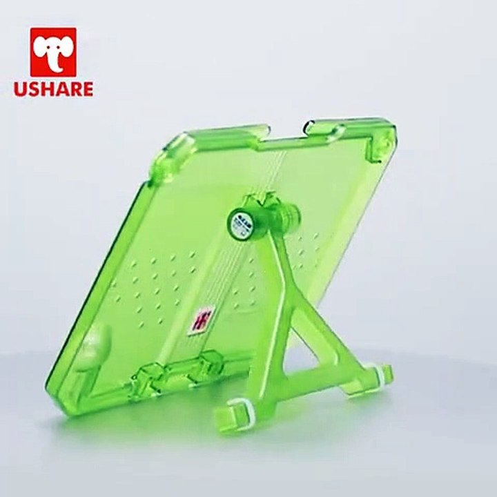 Adjustable Foldable Document Textbook and Tablet Holder Book Rest Cookbook Reading Desk for Portable Reading Stand