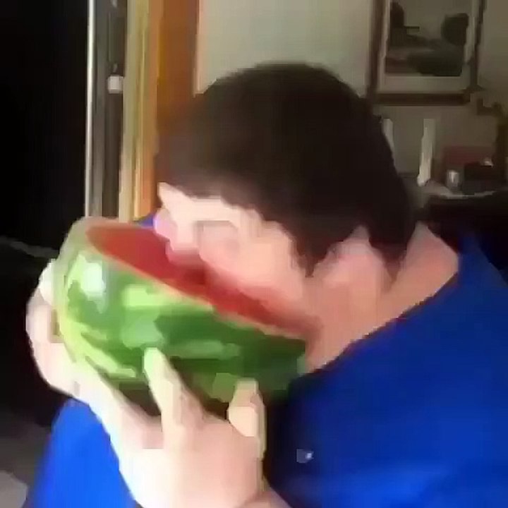 Eating funny video 