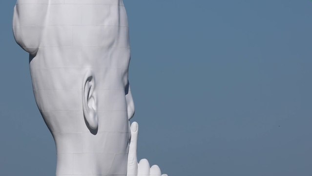 El escultor español Jaume Plensa, sensación en Nueva York con la escultura más grande que ha diseñado