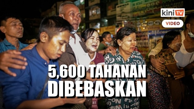 Myanmar bebas 5,600 tahanan politik selepas tekanan ASEAN