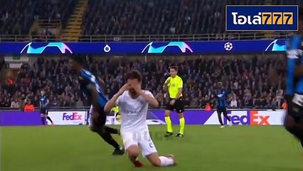 ไฮไลท์ฟุตบอล  คลับ บรูช VS แมนฯ ซิตี้ ศึกฟุตบอลยูฟ่า แชมเปียนลีค