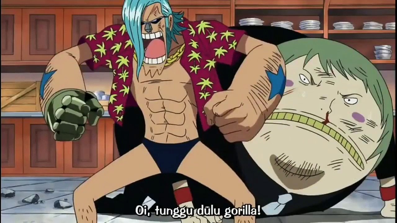 Momen Lucu One Piece di Water seven