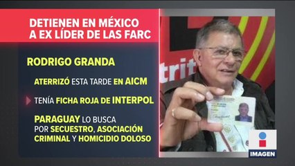 Detienen en México a Rodrigo Granda, exlíder de las FARC