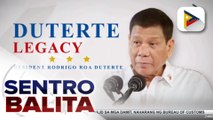 DUTERTE LEGACY: Administrasyong Duterte, umaasang maipagpapatuloy ng susunod na pinuno ng bansa ang mga pamanang iiwan para sa mga Pilipino