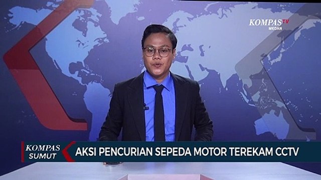 Polisi Buru Maling Sepeda Motor di Medan yang Beraksi Saat Hujan