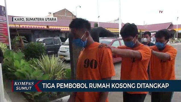 Polisi Tangkap Maling Spesialis Rumah Kosong di Karo