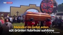 Meksika'da müzikli, danslı cenaze: Kesinlikle memnun olurdu