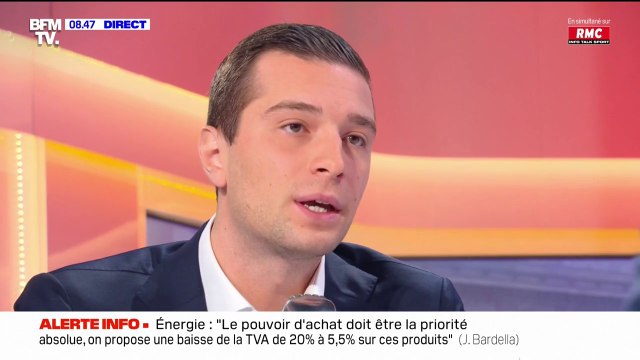 Pour Jordan Bardella, Éric Zemmour aurait toute sa place dans un gouvernement formé par Marine Le Pen