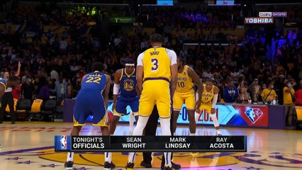 [VF] NBA : Les Warriors s'offrent les Lakers pour débuter !