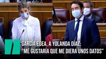 García Egea pide unos datos de empleo a Yolanda Díaz