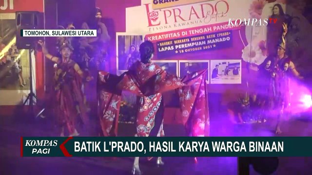 Kreatif! LPP Tomohon Pamerkan Karya Batik Warga Binaan Lewat Pagelaran L'Prado