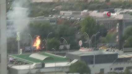 Başkent'te doğalgaz patlaması