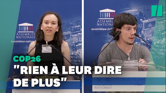 COP26: la désillusion de ces jeunes deux ans après leur prise de parole avec Greta Thunberg