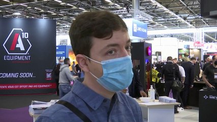 Robot dog steals the show at defence tech fair outside Paris