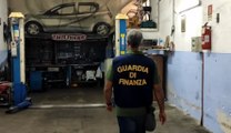 Palermo - Sequestrata autofficina abusiva nel quartiere Montegrappa-Santa Rosalia (20.10.21)