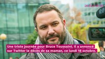 Bruce Toussaint : sa mère est décédée 