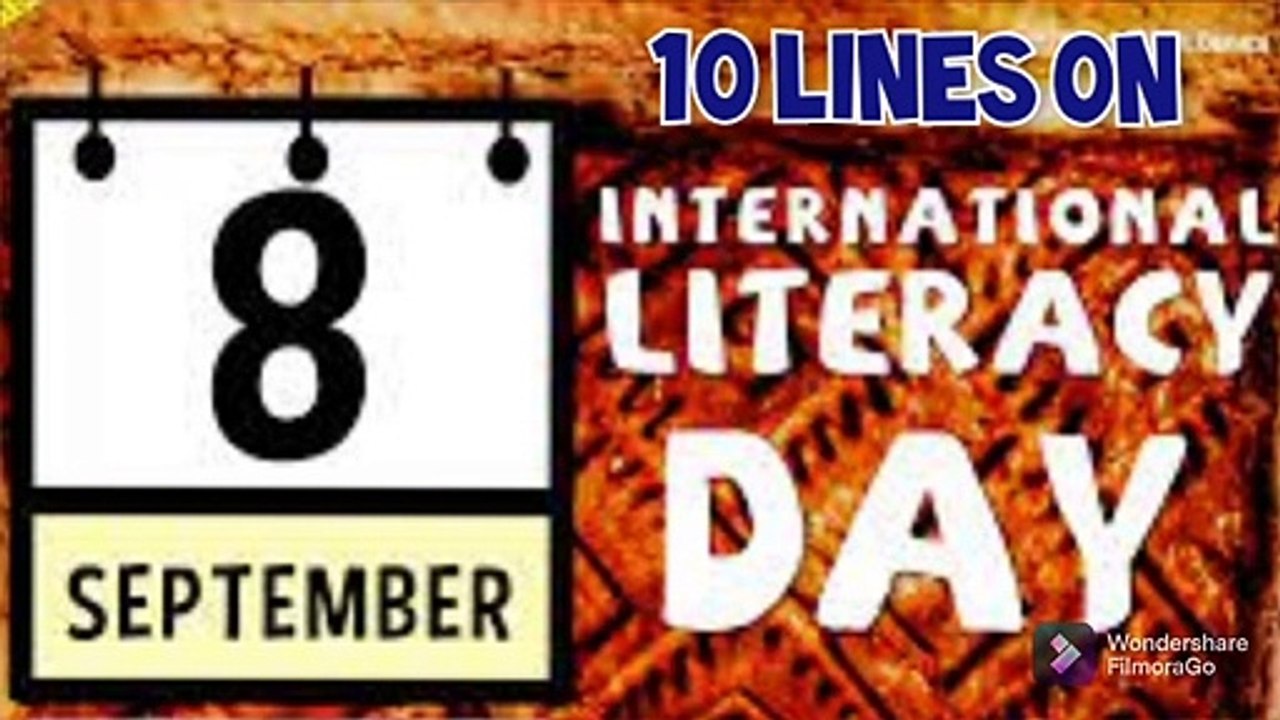 10 Lines on International Literacy Day