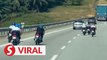 Cops nab four caught on video riding m-cycles recklessly on S'ban-PD highway