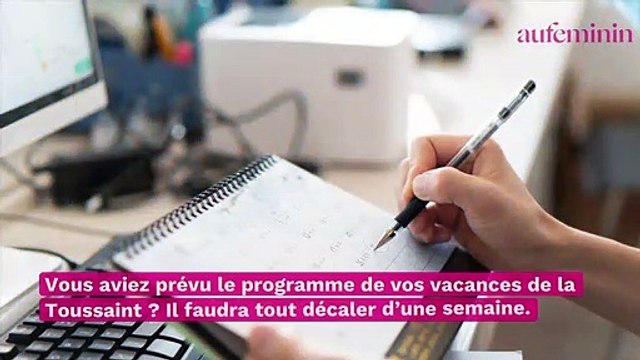 Vacances scolaires : attention les dates inscrites sur les calendriers sont erronées