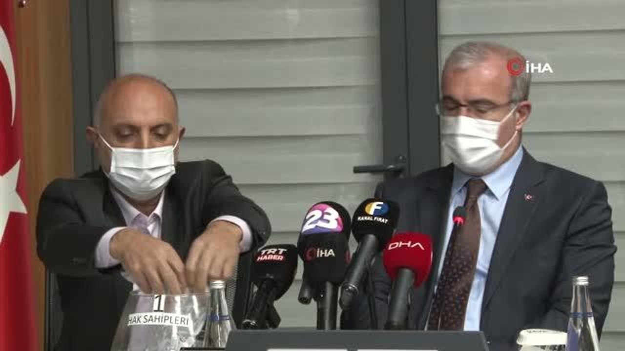 Elazığ'da son 2 haftada bin 683 konut hak sahiplerine teslim edildi