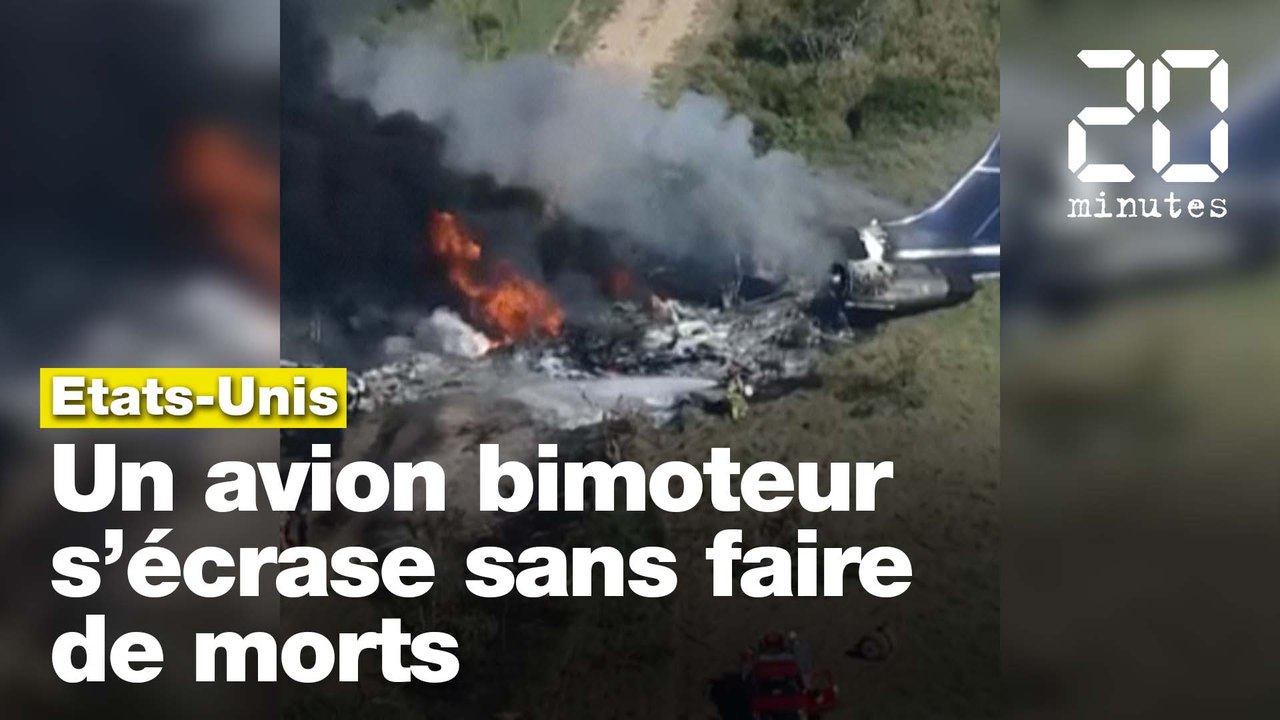 Etats-Unis : Un avion avec 21 personnes à bord s’écrase, sans faire de morts