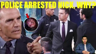 CBS Young And The Restless Nick was arrested by the police for meet Jesse Gaines last, then he died