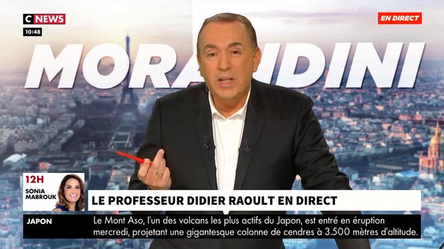 Regardez ce moment de direct surréaliste où Jean-Marc Morandini planté par le Pr Raoult réussi à le convaincre de prendre un taxi pour venir en direct - VIDEO