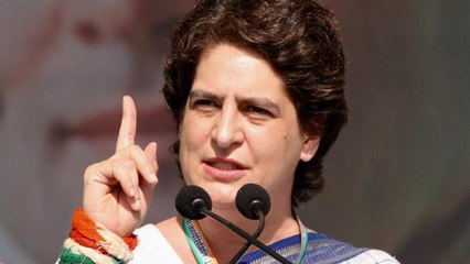 Priyanka Gandhi detained on way to meet deceased family