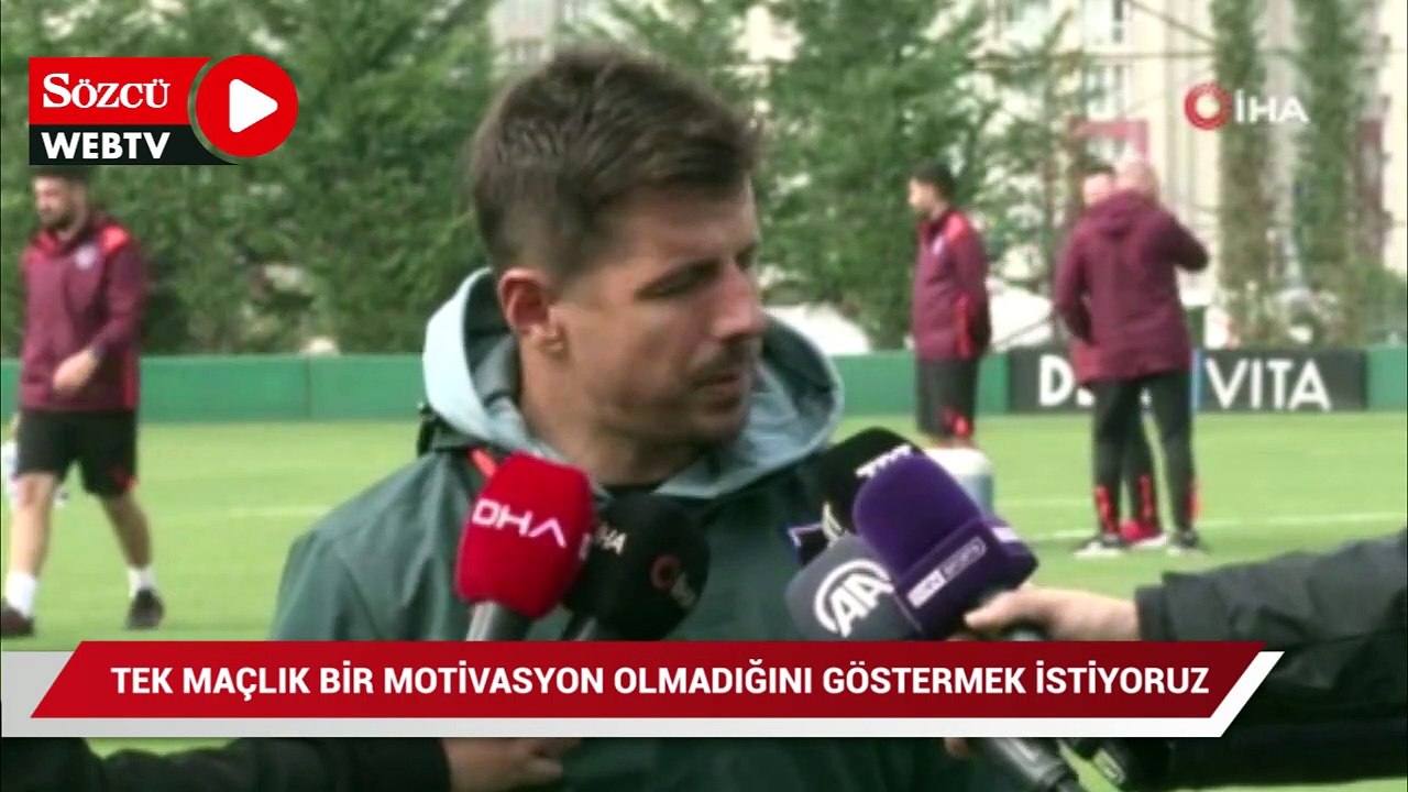 Emre Belözoğlu: "Bu başlangıcın tek maçlık bir motivasyon olmadığını göstermek istiyoruz"