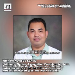Why PH nurses leave