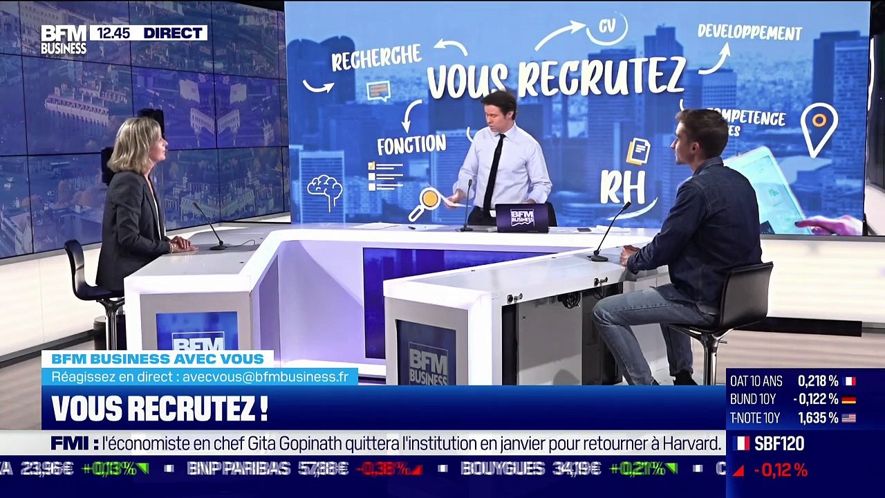 Vous recrutez : MV Group / Finary - 20/10