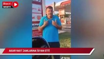 Akaryakıt zamlarına isyan eden vatandaş soruyor: Bu fiyata nasıl yakıt alıp, para kazanıp, evime ekmek götüreceğim?