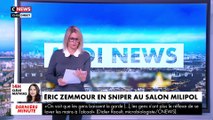 Eric Zemmour joue le sniper et provoque la polémique en visant avec humour des journalistes lors d’un salon de la sécurité: 