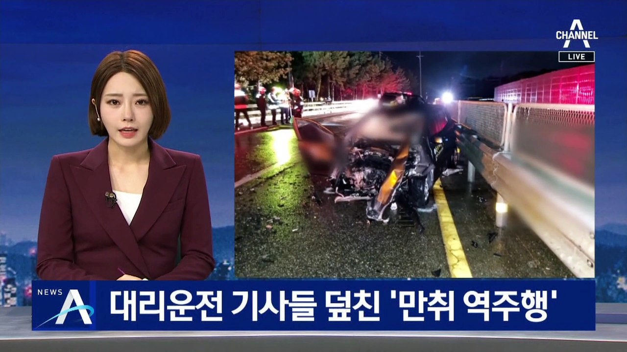 대리운전 뒤 복귀하다…‘만취 역주행’ 차량에 참변