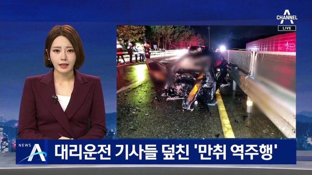 대리운전 뒤 복귀하다…‘만취 역주행’ 차량에 참변