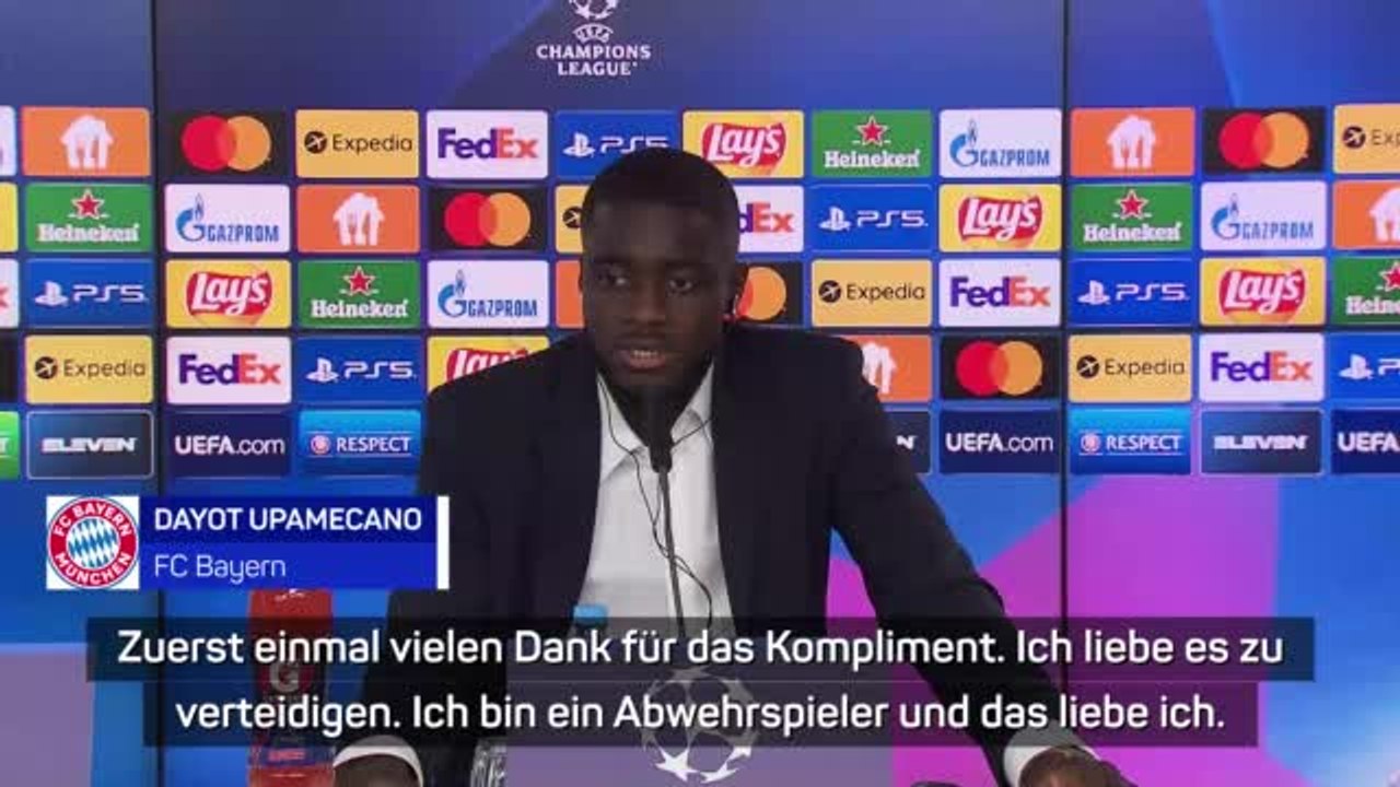 Upamecano: "hasse es, tore zu kassieren"